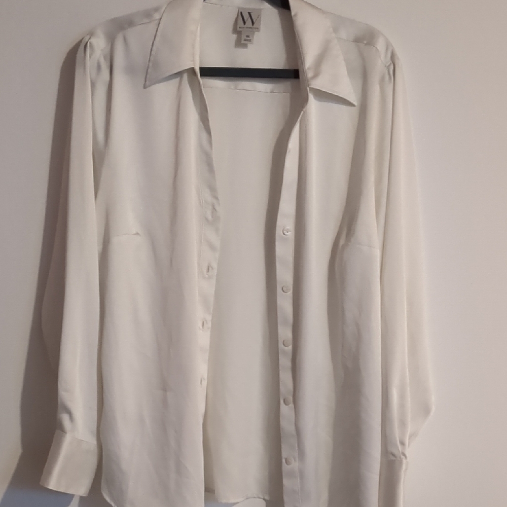 White Button-Up Shirt